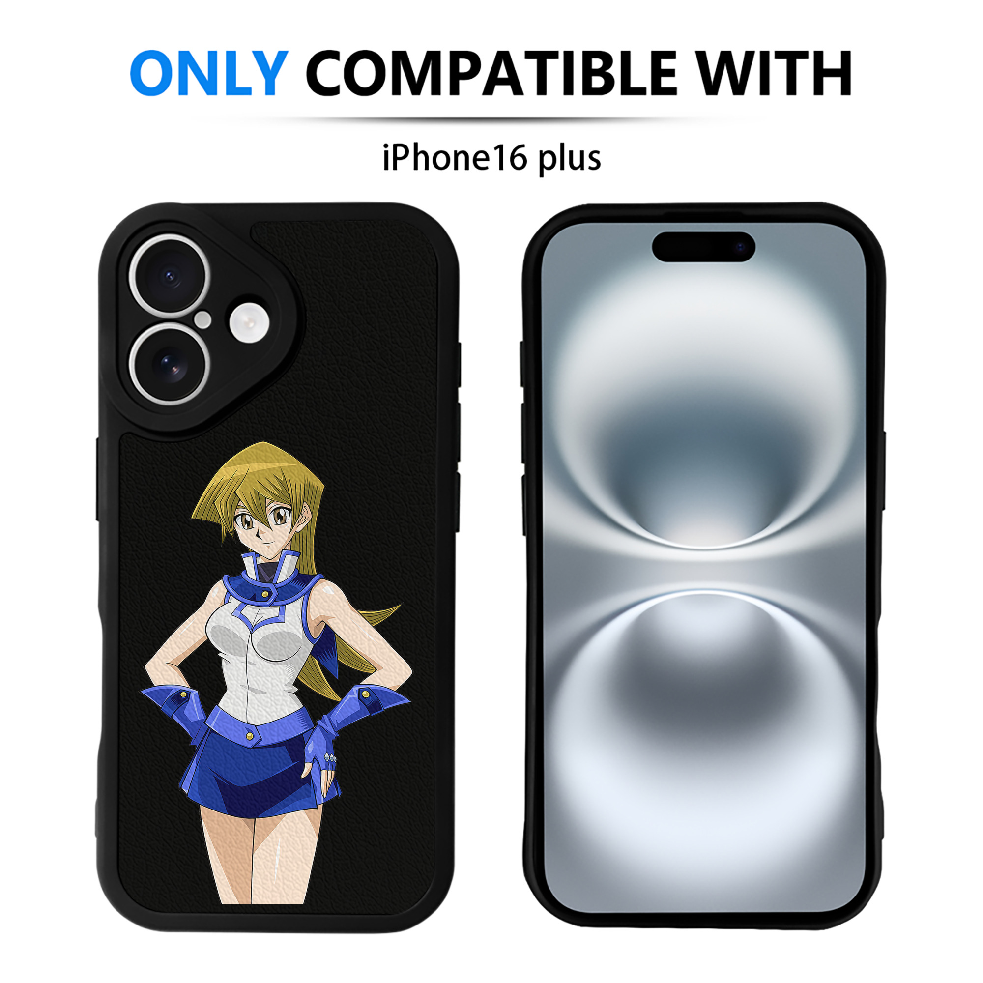 遊☆戯☆王 Yu-Gi-Oh! 【iPhone 16シリーズ対応】シリコンスマホケース（レザー調） 材質：シリコン